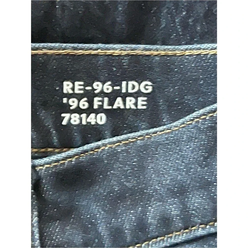 J. Crew RE-96 IDG ’96 Flare Jeans Size 28 Dark Wash Button Fly Unworn